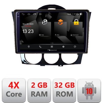 Navigatie Mazda RX8 2008-2011  Android Ecran 720P Quad Core 2+32 carplay android auto