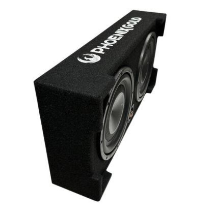 Subwoofer pasiv cu incinta, Phoenix Gold, 350 w rms, 700 w max, difuzor 2x10"