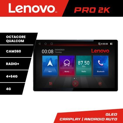 Navigatie SKODA SKODA OCTAVIA 2014-2020 Manual K-279 Lenovo PRO 4+64 13 inch 2K android 4G DSP gps internet