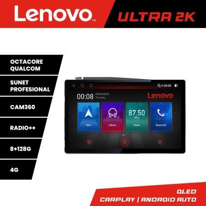Navigatie Honda Civic 2012-2015 N-132 ecran 13" 2K 8+128 Android Waze USB Navigatie 4G 360 Toslink Youtube Radi