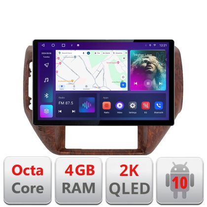 Navigatie dedicata Nissan Patrol 2005-2011 Edonav ecran 13" 2K 8 si 128 Android Waze USB Navigatie 4G 360 Toslink Youtube Radio KIT-patrol si E