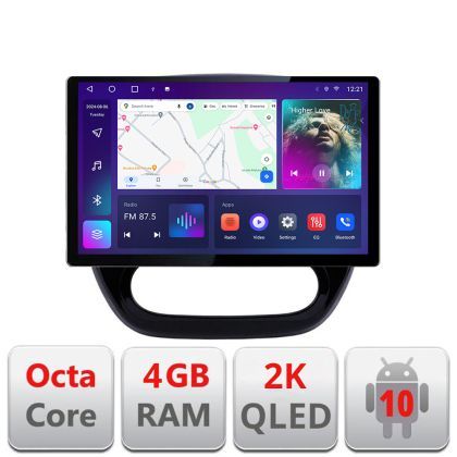 Navigatie dedicata Renault Captur N-CAPTUR Edonav ecran 13" 2K 8 si 128 Android Waze USB Navigatie 4G 360 Toslink Youtube Radio KI
