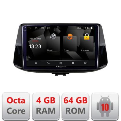 Navigatie Hyundai I30 2017- 5510-1041 Android Octa Core 720p 4+64 DSP 360 camera carplay android auto