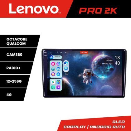 Navigatie Citroen Berlingo 2008-2018 Lenovo Kit-berlingo 8 core QLED 2K 12+256 360 Android Waze USB Navigatie Internet Youtube Radio