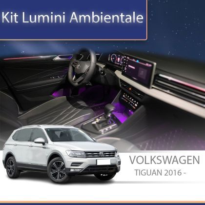 Lumini ambientale VW Tiguan set complet control telefon sau sistem original