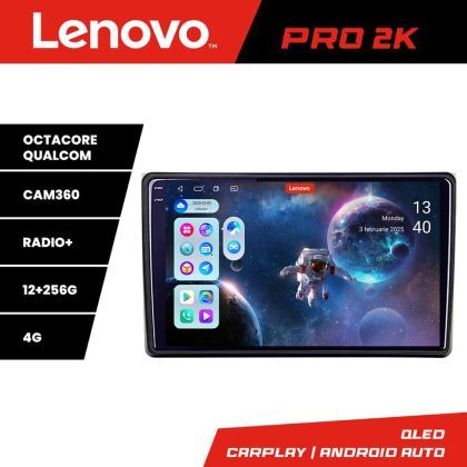 Navigatie Audi A4 B6  Lenovo Kit-050 8 core QLED 2K 12+256 360 Android Waze USB Navigatie Internet Youtube Radio