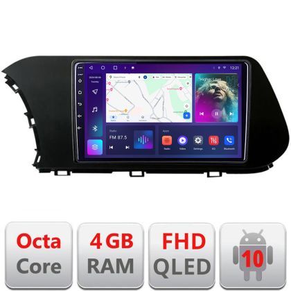 Navigatie HHyundai I20 2020- B-i20 Android Ecran QLED octa core 4+64 carplay android auto KIT-i20+EDT-E310V3