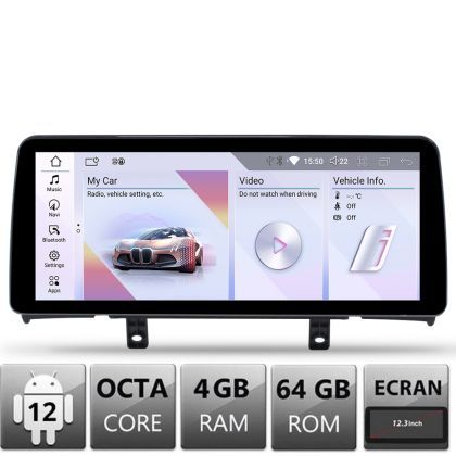 Navigatie dedicata Edotec BMW Seria 1 F20 masini cu NBT Android ecran 10.25" 4+64 4G BT