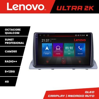 Navigatie Honda CR-V 2023- Qled 2K Octa Core 8+128 LTE 4G DSP Wifi 5Ghz HDMI android auto carplay radio gps internet kit-crv2023+ULTRA-2K-10-8+128