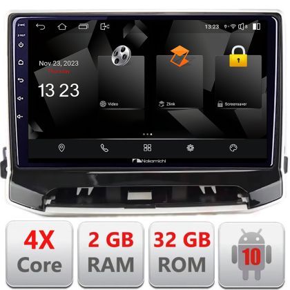 Navigatie Jeep Compass 2021- Nakamichi Android Ecran 720P Quad Core 2+32 carplay android auto NAM5230
