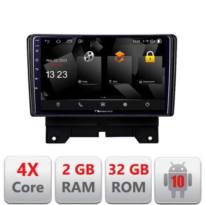 Navigatie Range Rover Sport 2010-2013 Nakamichi Android Ecran 720P Quad Core 2+32 carplay android auto NAM5230