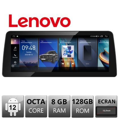 Navigatie BMW X5 F15 NBT 2014-2016 Lenovo Brillante ecran de 12.3" 4G 8+128 1920x720 LED 360 Android GPS