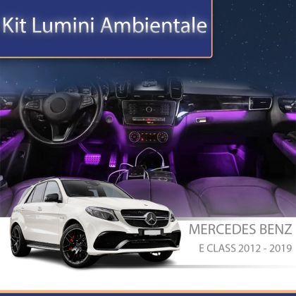 Lumini Ambientale trimuri usi si picioare Mercedes GLE GLS W166 2012-2019 control pe sistemul original sau telefon