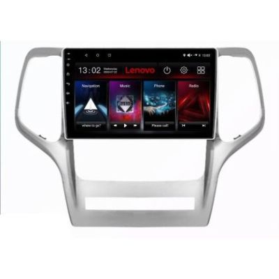 Navigatie Jeep Gran Cherokee 2011-2013 Lenovo Kit-GRCHE 8 core 6+128 GB Android Waze USB Navigatie Internet Youtube Radio