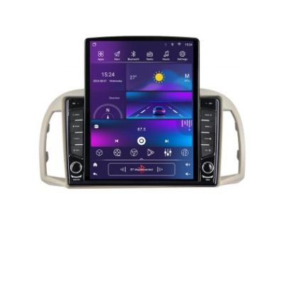 Navigatie Nissan Micra 2002-2010 Android radio gps internet quad core 2+32 ecran vertical 9.7