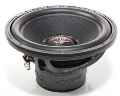 Subwoofer pasiv incinta 100L Audio System HX12 EVO BP-2, 1000(2x500) watts, 4x2 ohm, 2 x 300mm, 2 x 12", high end, 2 difuzoare