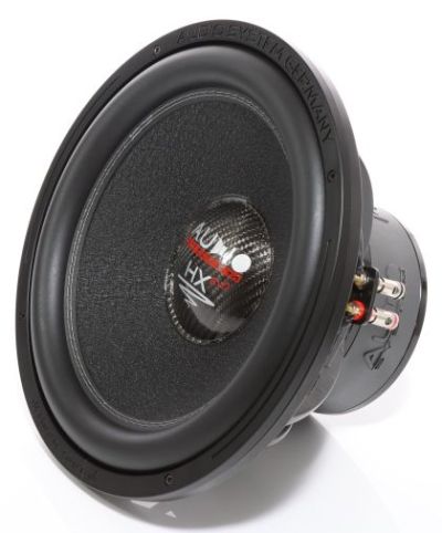 Subwoofer pasiv incinta 100L Audio System HX12 EVO BP-2, 1000(2x500) watts, 4x2 ohm, 2 x 300mm, 2 x 12", high end, 2 difuzoare