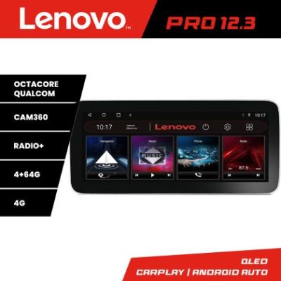 Navigatie VW PASSAT 2015- K-518 Lenovo PRO 4+64 12.3 inch qled android 4G DSP gps internet  8Core
