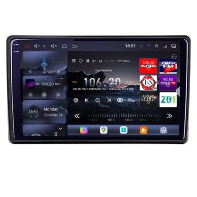 Navigatie Audi A4 B6, A4 B7 2001-2007  Edotec Kit-050 8 core QLED 2K 16+512 360 Android Waze USB Navigatie Internet Youtube Radio v1