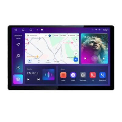 Navigatie dedicata Fiat ducato 2006- N-DUCATO Edonav ecran 13" 2K 8 si 128 Android Waze USB Navigatie 4G 360 Toslink Youtube Radio
