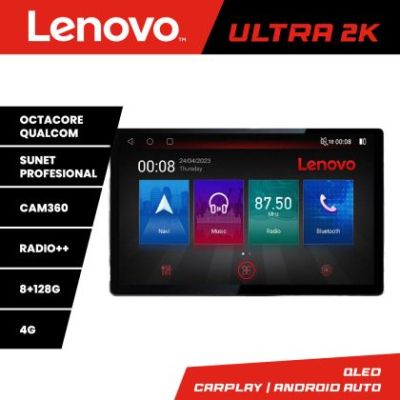 Navigatie Hyundai I30 2017- N-1041 ecran 13" 2K 8+128 Android Waze USB Navigatie 4G 360 Toslink Youtube Radio K