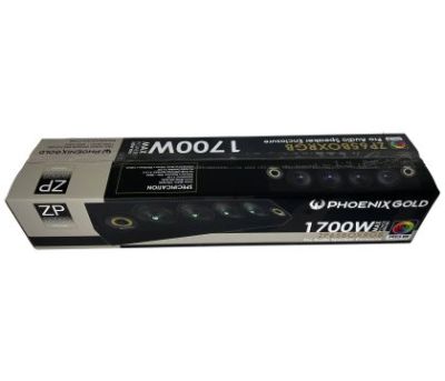 Cutie de difuzoare iluminate Phonix Gold 1700W ieșire SPL 2 x 4 OHM 4 x difuzoare midrange 2 x tweetere pro audio