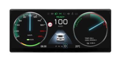 Ceasuri electronice digitale FULL HD Tesla Model 3/Y 2015-2023