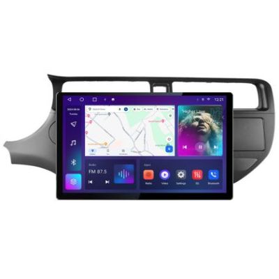 Navigatie dedicata Kia Rio 2011-2013 N-204 Edonav ecran 13" 2K 8 si 128 Android Waze USB Navigatie 4G 360 Toslink Youtube Radio KI