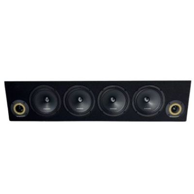 Cutie de difuzoare Phonix Gold 1700W ieșire SPL 2 x 4 OHM 4 x difuzoare midrange 2 x tweetere pro audio