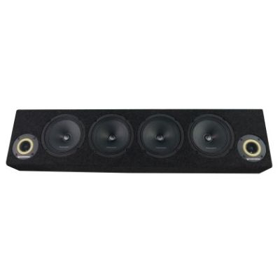 Cutie de difuzoare Phonix Gold 1700W ieșire SPL 2 x 4 OHM 4 x difuzoare midrange 2 x tweetere pro audio