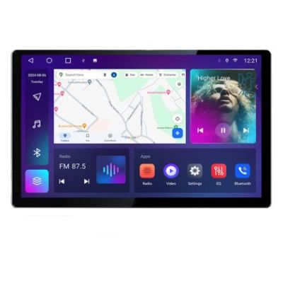 Navigatie dedicata Toyota Land Cruiser L100 2002-2008 N-L100 Edonav ecran 13" 2K 8 si 128 Android Waze USB Navigatie 4G 360 Toslink V1