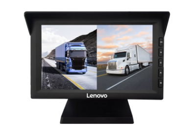 Monitor auto cu 2 camere DVR camion heavy duty Lenovo LG01 7" 1080p fata si 1080 spate