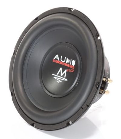 Subwoofer fara incinta Audio System M 10 EVO2-D4, 250 watts, 2x2 ohm, 300mm, 12
